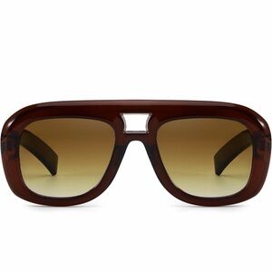 Oversized Retro Aviatior Sunglasses